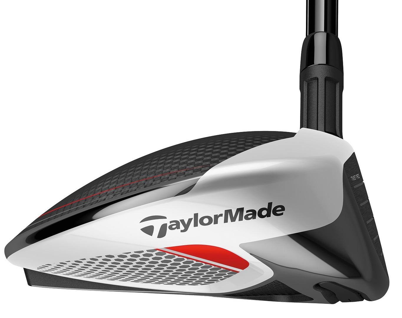 TaylorMade M6 Fairway Wood - Golf Club - Left Handed - 3 Wood - 15° Loft - Regular Flex - Fujikura Atmos Orange 5 Shaft - Men