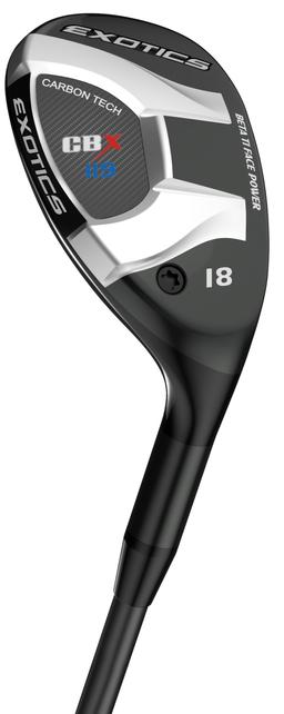 Tour Edge Exotics CBX 119 Hybrid - Golf Club - 3H - 19° Loft - Extra Stiff Flex - Project X Even Flow Black 85 HYB Shaft - Men