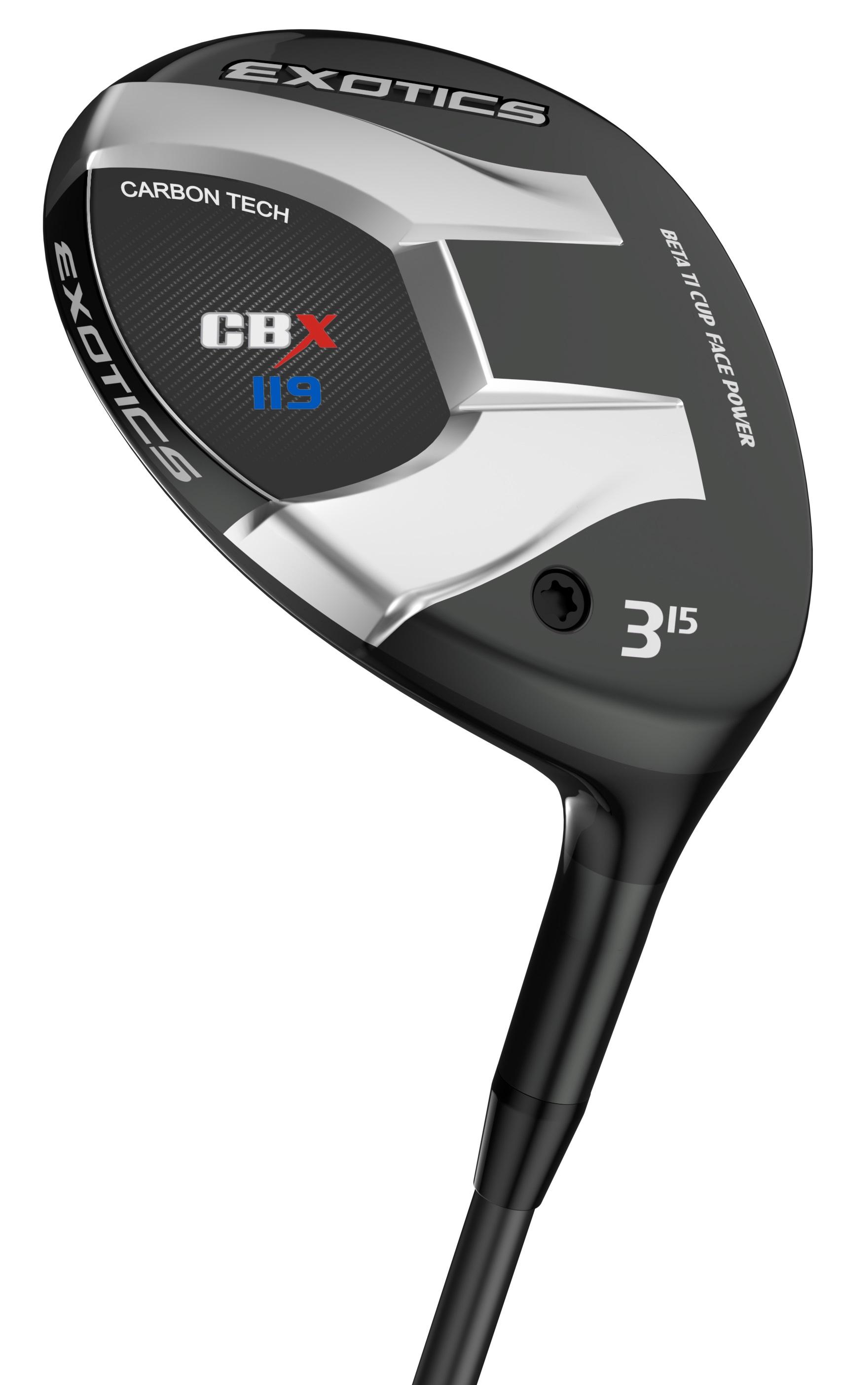 Tour Edge Exotics CBX 119 Fairway Wood - Project X LZ16 Shaft - 3 Wood - Right Handed - Stiff Flex - Standard Length - 15 Loft - Standard Lie Angle - Men - Acceptable