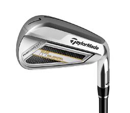TaylorMade M Gloire Iron Set - Golf Club - 6 - Stiff / Regular Flex - TaylorMade Fujikura Speeder Evolution Shaft - Men