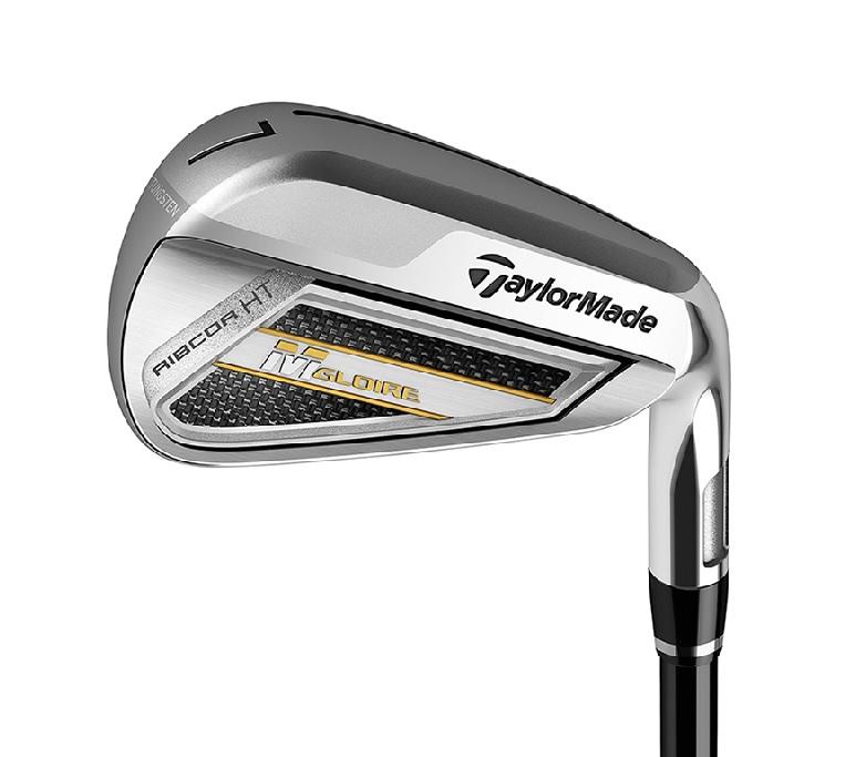 TaylorMade M Gloire Iron Set - TaylorMade Fujikura Speeder Evolution Shaft - 6 - Right Handed - Regular Flex - Standard Length - Standard Lie Angle - Men - Good