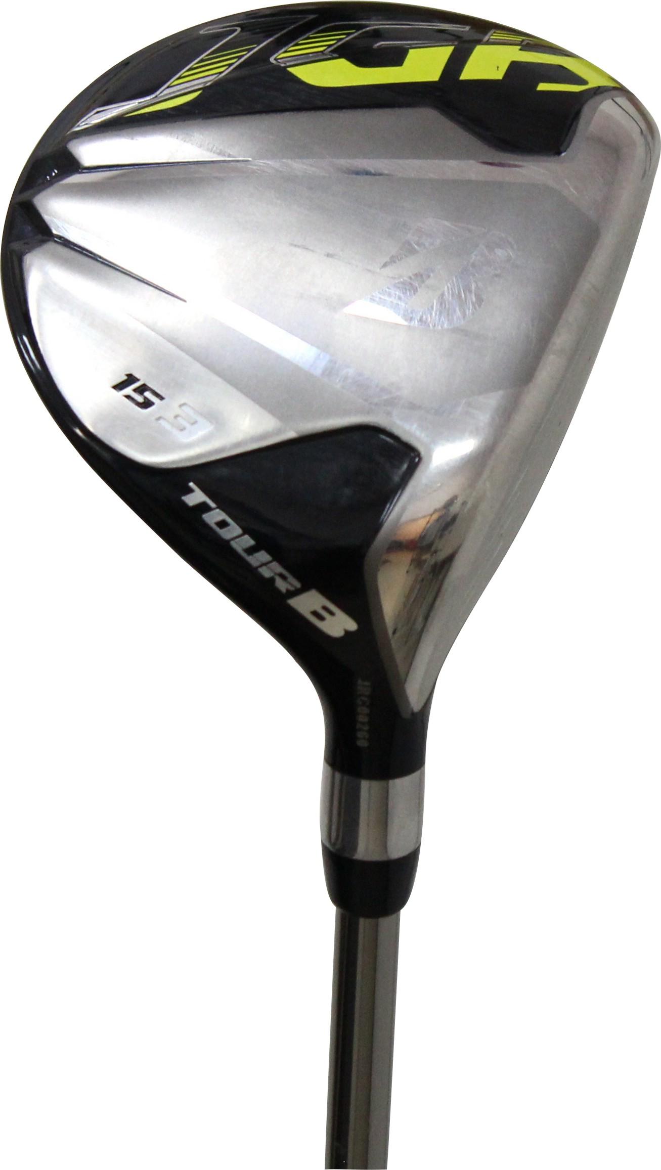Bridgestone Tour B JGR Fairway Wood - Grafalloy ProLaunch Blue 75 Shaft - 3 Wood - Left Handed - Stiff Flex - Standard Length - 15 Loft - Standard Lie Angle - Men - Good