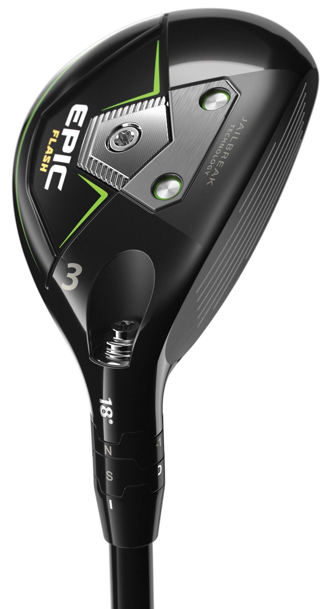 Callaway Epic Flash Hybrid - Callaway Fujikura Speeder Evolution Shaft - 4H - Right Handed - Stiff / Regular Flex - Standard Length - 21 Loft - Standard Lie Angle - Men - Acceptable