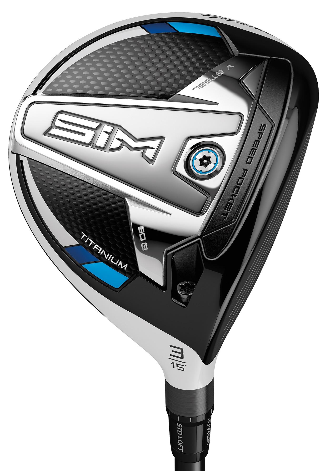 TaylorMade SIM Ti Fairway Wood - Mitsubishi Chemical Diamana FW 65 Limited Shaft - 3 Wood - Left Handed - Regular Flex - Standard Length - 15 Loft - Standard Lie Angle - Men - Acceptable
