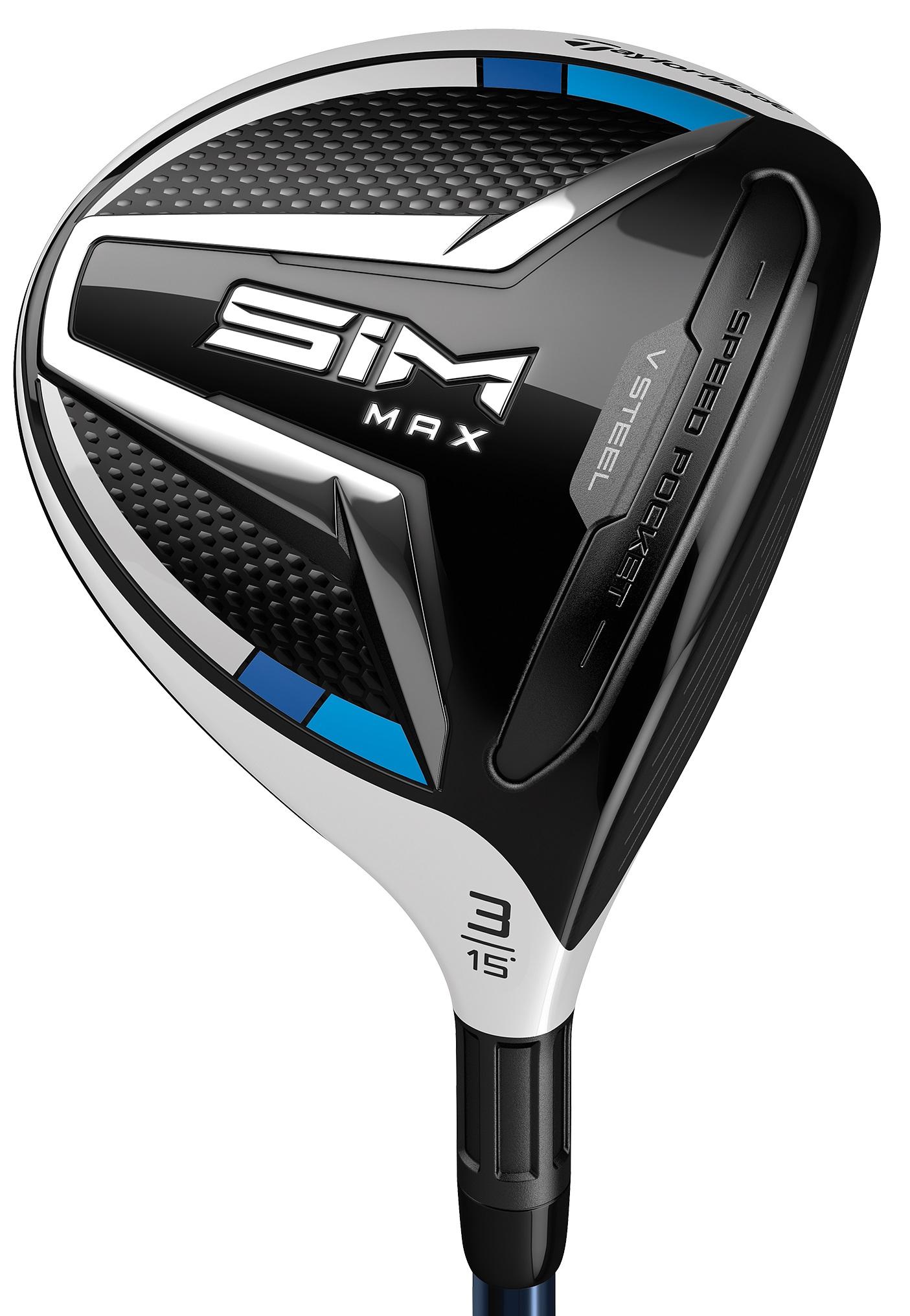 TaylorMade SIM MAX Fairway Wood Women - TaylorMade Aldila NV Ladies 45 Shaft - 5 Wood - Right Handed - Ladies Flex - Standard Length - 18 Loft - Standard Lie Angle - Woman - Acceptable