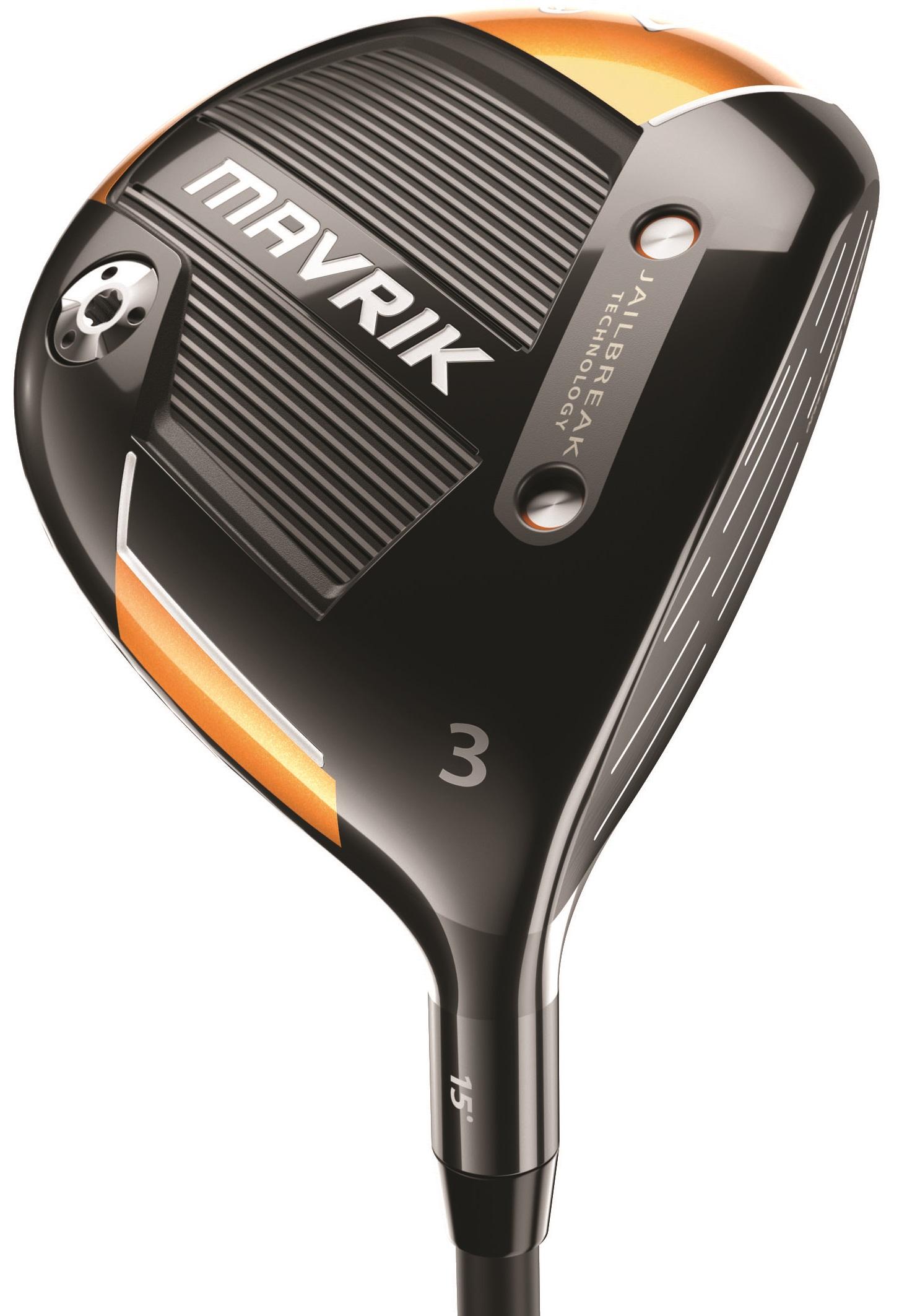 Callaway Mavrik Fairway Wood - Project X HZRDUS T800 65 Shaft - 5 Wood - Left Handed - Senior Flex - Standard Length - 18 Loft - Standard Lie Angle - Men - Acceptable