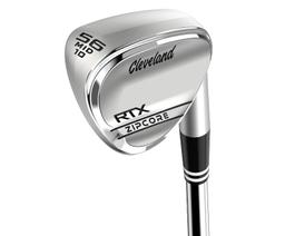 Cleveland RTX ZipCore Tour Satin Full Wedge - Golf Club - Left Handed - Lob Wedge - 60° Loft - Wedgeflex Flex - True Temper Dynamic Gold Tour Issue Spinner Shaft - Men