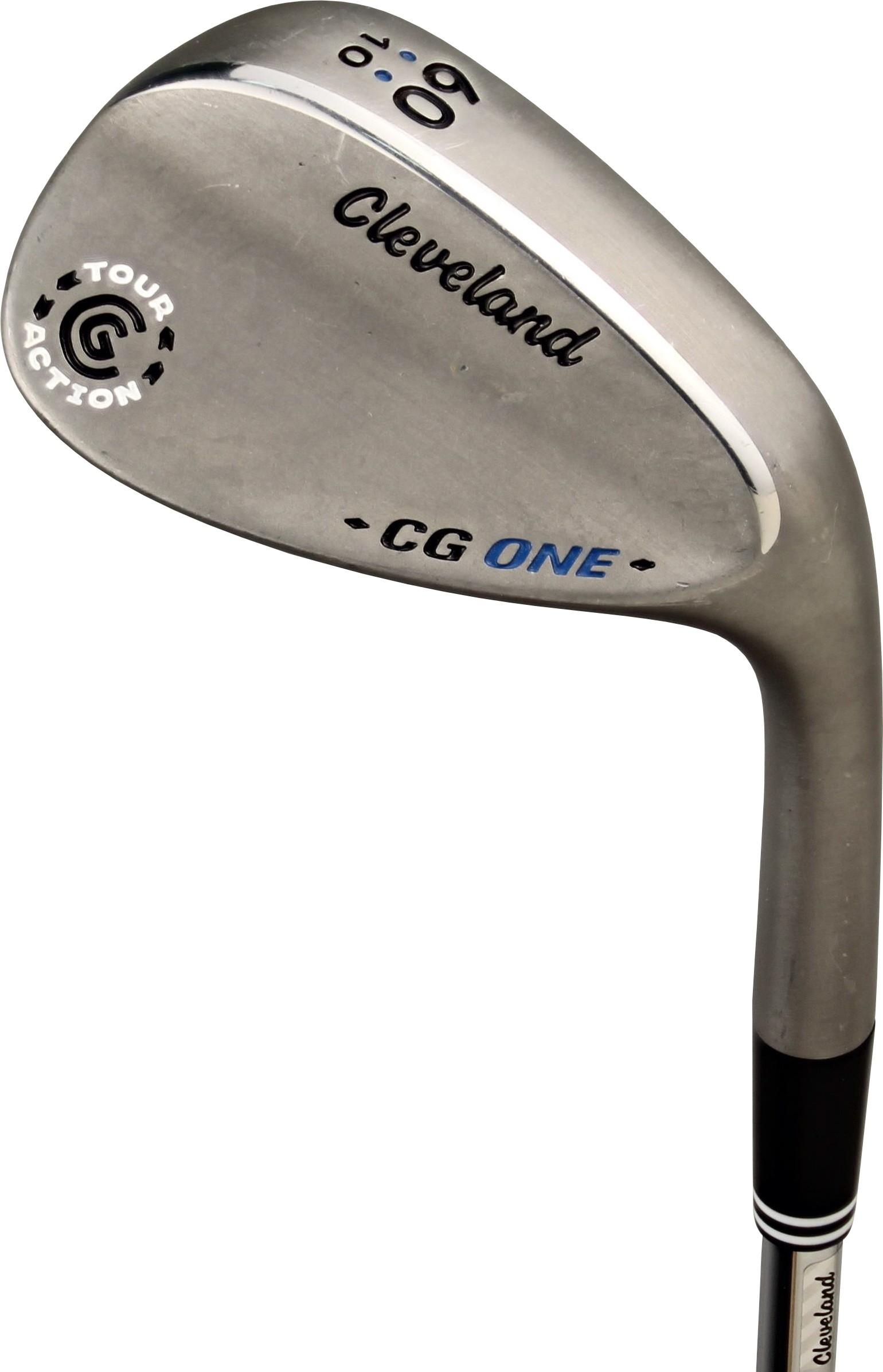 Cleveland CG ONE Wedge - Cleveland Traction Shaft - Sand Wedge - Right Handed - Wedgeflex Flex - Standard Length - 54 Loft - Standard Lie Angle - Men - Good