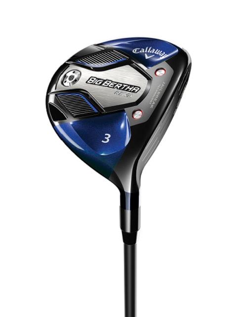 Callaway Big Bertha REVA Fairway Wood Women - Callaway RCH 40 Shaft - 5 Wood - Left Handed - Ladies Flex - Standard Length - 21 Loft - Standard Lie Angle - Woman - Good