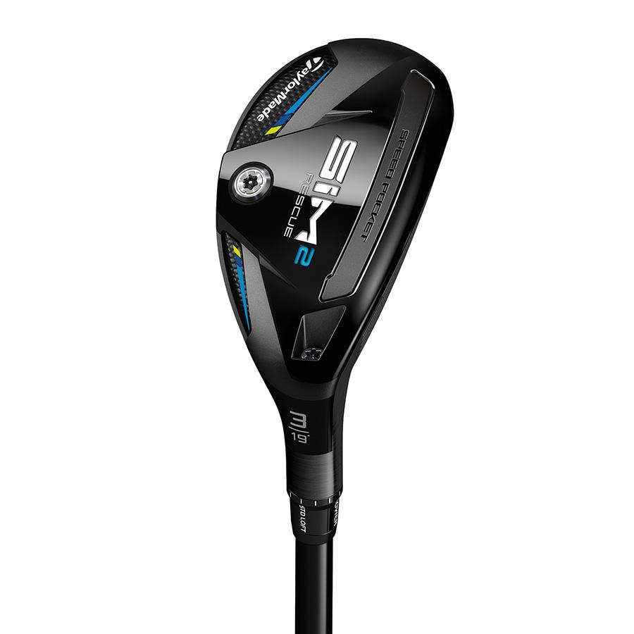 TaylorMade SIM 2 Rescue Hybrid - Mitsubishi Chemical Tensei AV Raw Blue 70 Shaft - 4H - Left Handed - Regular Flex - Standard Length - 22 Loft - Standard Lie Angle - Men - Good