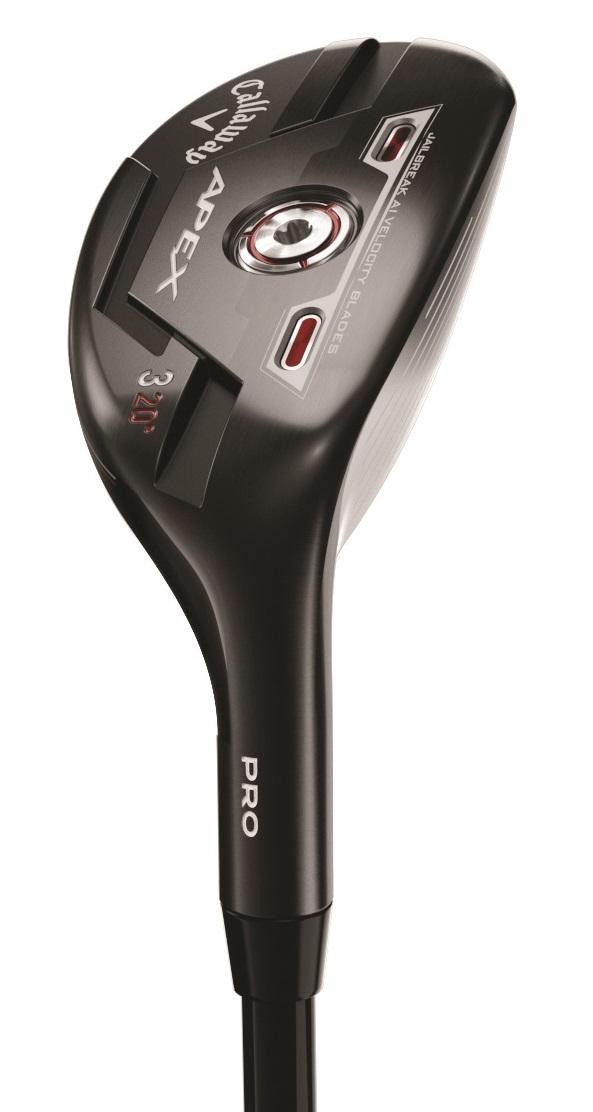 Callaway Apex Pro Hybrid - Aldila NV Green 85 HYB NXT Shaft - 3H - Left Handed - Stiff Flex - Standard Length - 20 Loft - Standard Lie Angle - Men - Good
