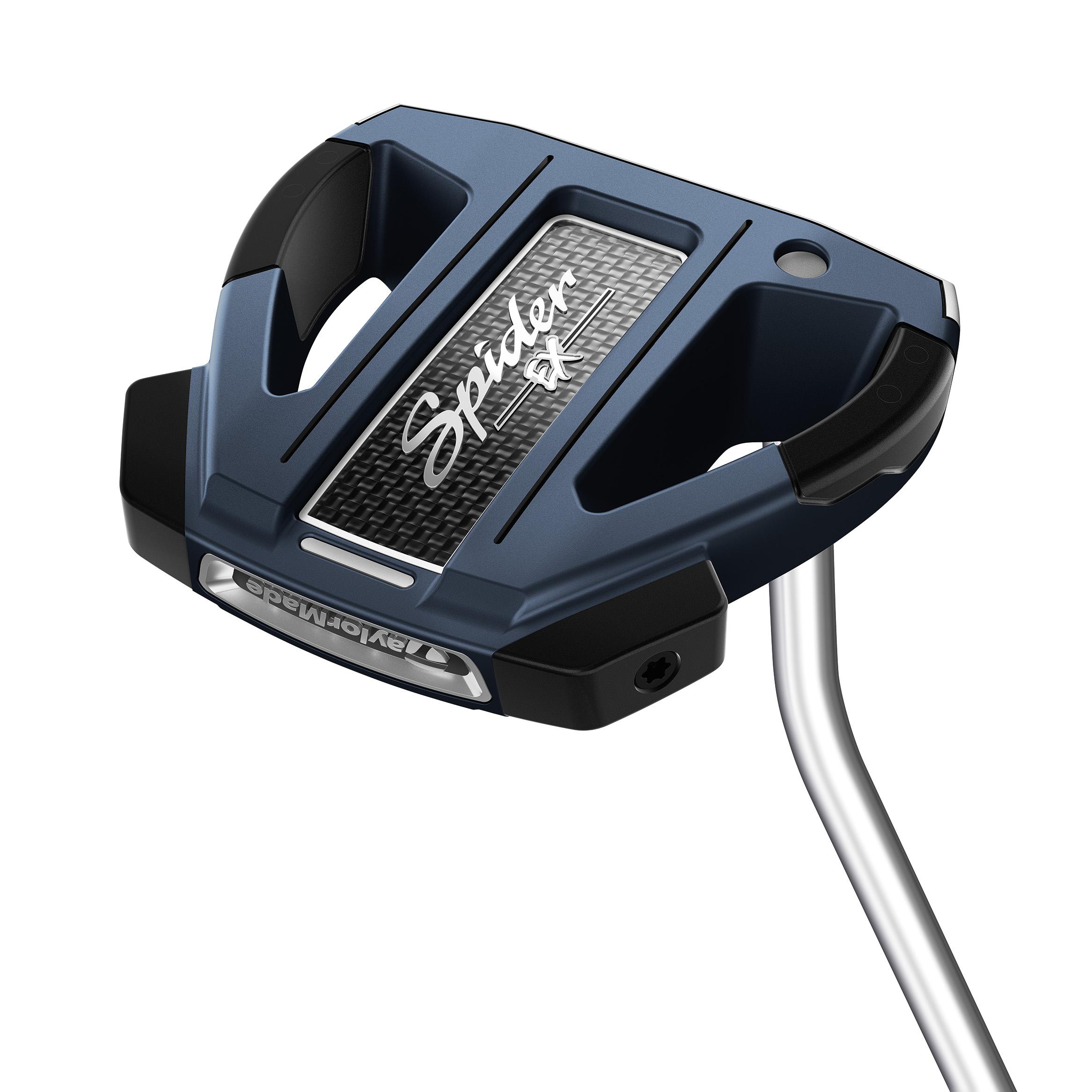 TaylorMade Spider EX SB Navy/White Putter - TaylorMade Fluted Feel Shaft - Standard - Left Handed - Putterflex Flex - Standard Length - Standard Lie Angle - Men - Acceptable