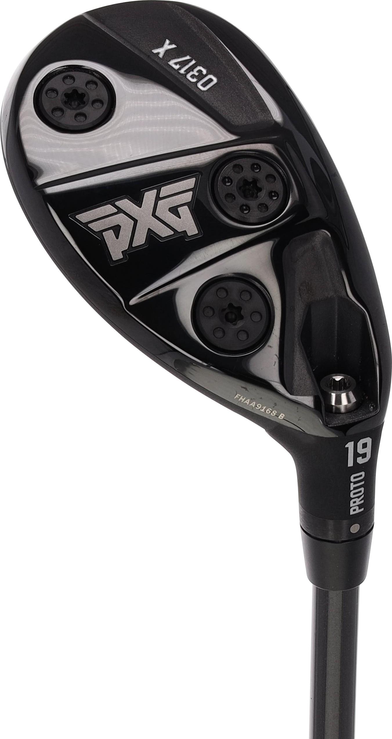 PXG 0317X Prototype Hybrid - Mitsubishi Chemical Tensei AV White RAW 90 HY Shaft - 5H - Left Handed - Extra Stiff Flex - Standard Length - 25 Loft - Standard Lie Angle - Men - Good