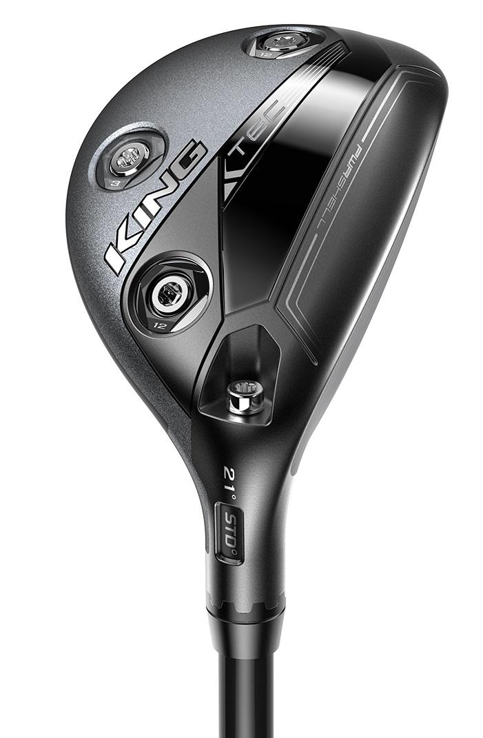 Cobra King TEC 2021 Hybrid - Fujikura Atmos Black 7 Shaft - 3H - Left Handed - Regular Flex - Standard Length - 19 Loft - Standard Lie Angle - Men - Premium