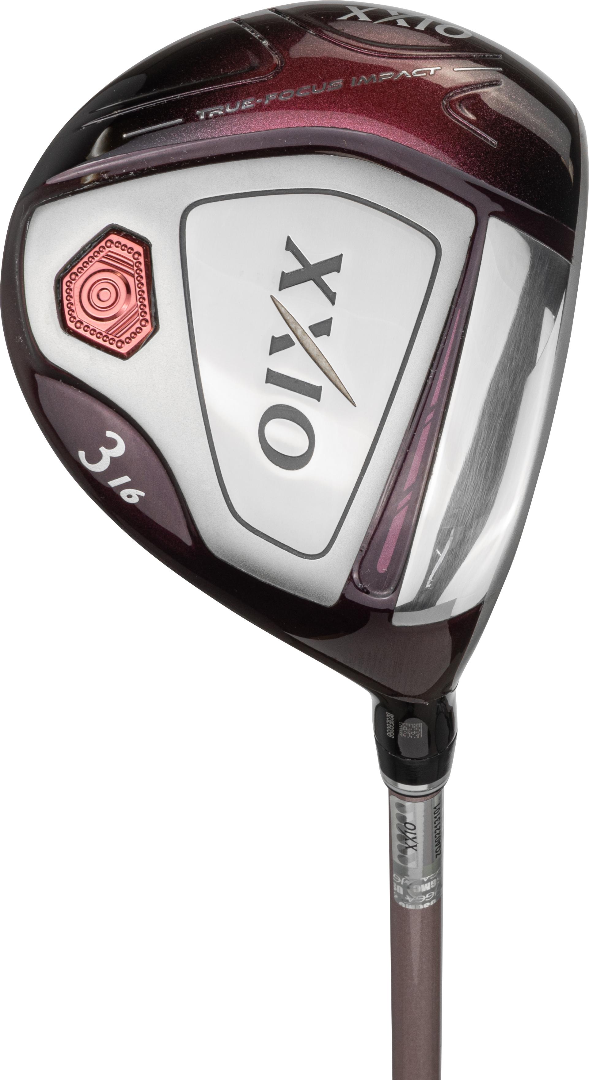XXIO X Bordeaux Fairway Wood Women - XXIO MP1000 Shaft - 7 Wood - Right Handed - Ladies Flex - Standard Length - 23 Loft - Standard Lie Angle - Woman - Premium