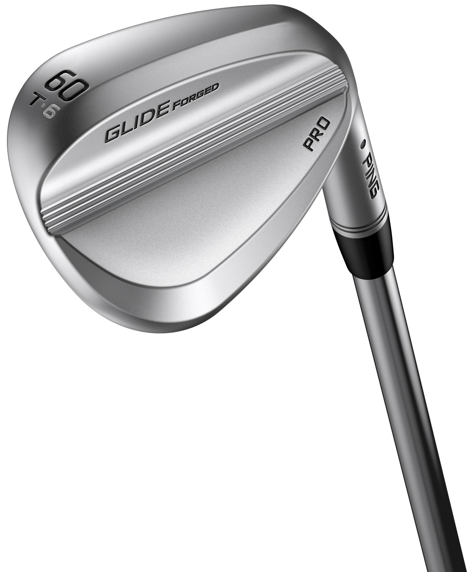 Ping Glide Forged Pro T Grind Wedge - Ping Nippon Z Shaft - Lob Wedge - Right Handed - Wedgeflex Flex - Standard Length - 58 Loft - Standard Lie Angle - Men - Good