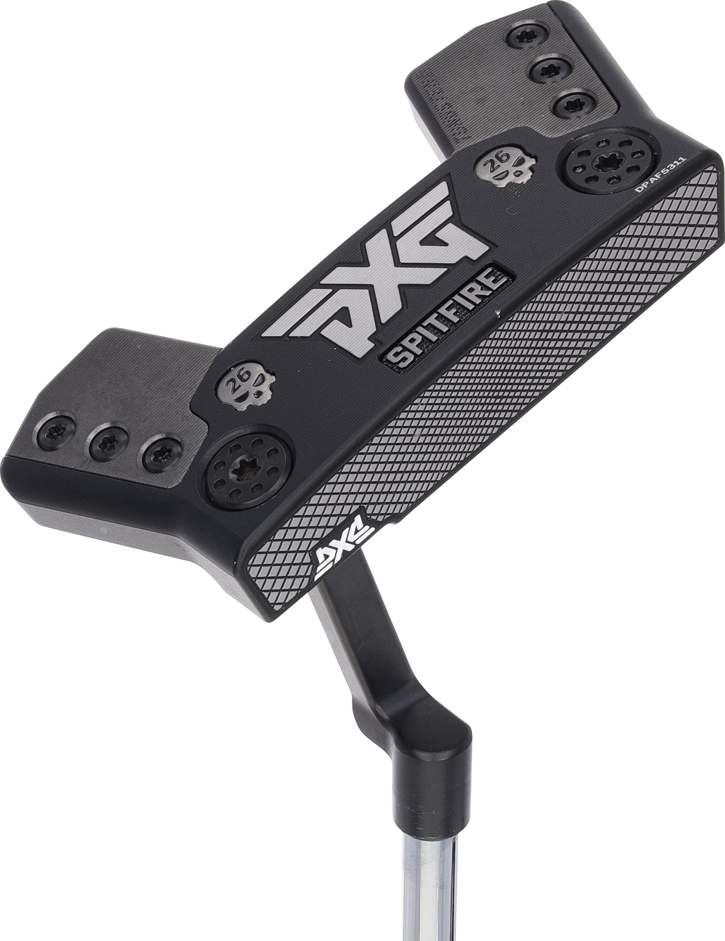 PXG Battle Ready Spitfire - Plumber's Neck Putter - No Label Shaft - Standard - Right Handed - Putterflex Flex - Standard Length - Standard Lie Angle - Men - Good
