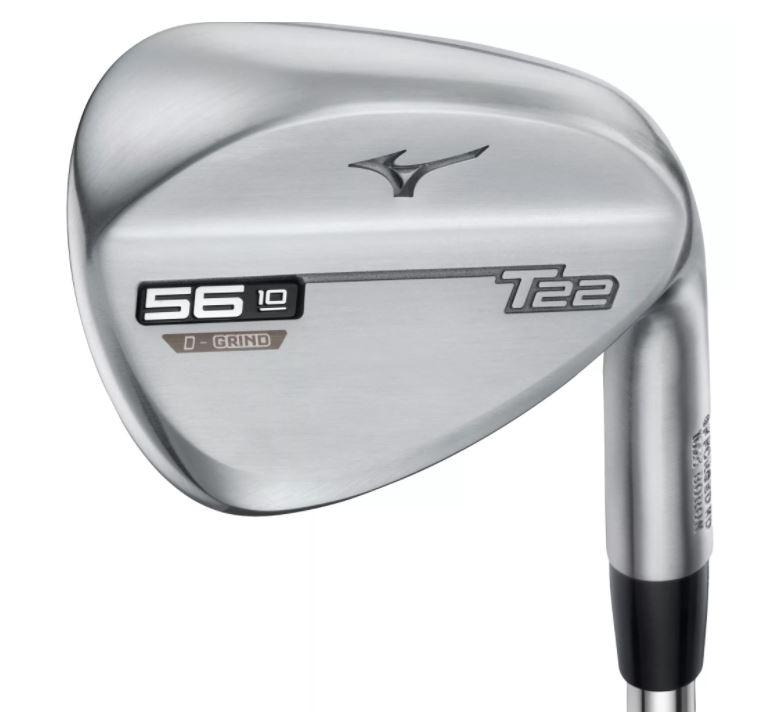 Mizuno T22 Chrome C Grind Wedge - No Label Shaft - Lob Wedge - Left Handed - Wedgeflex Flex - Standard Length - 58 Loft - Standard Lie Angle - Men - Good