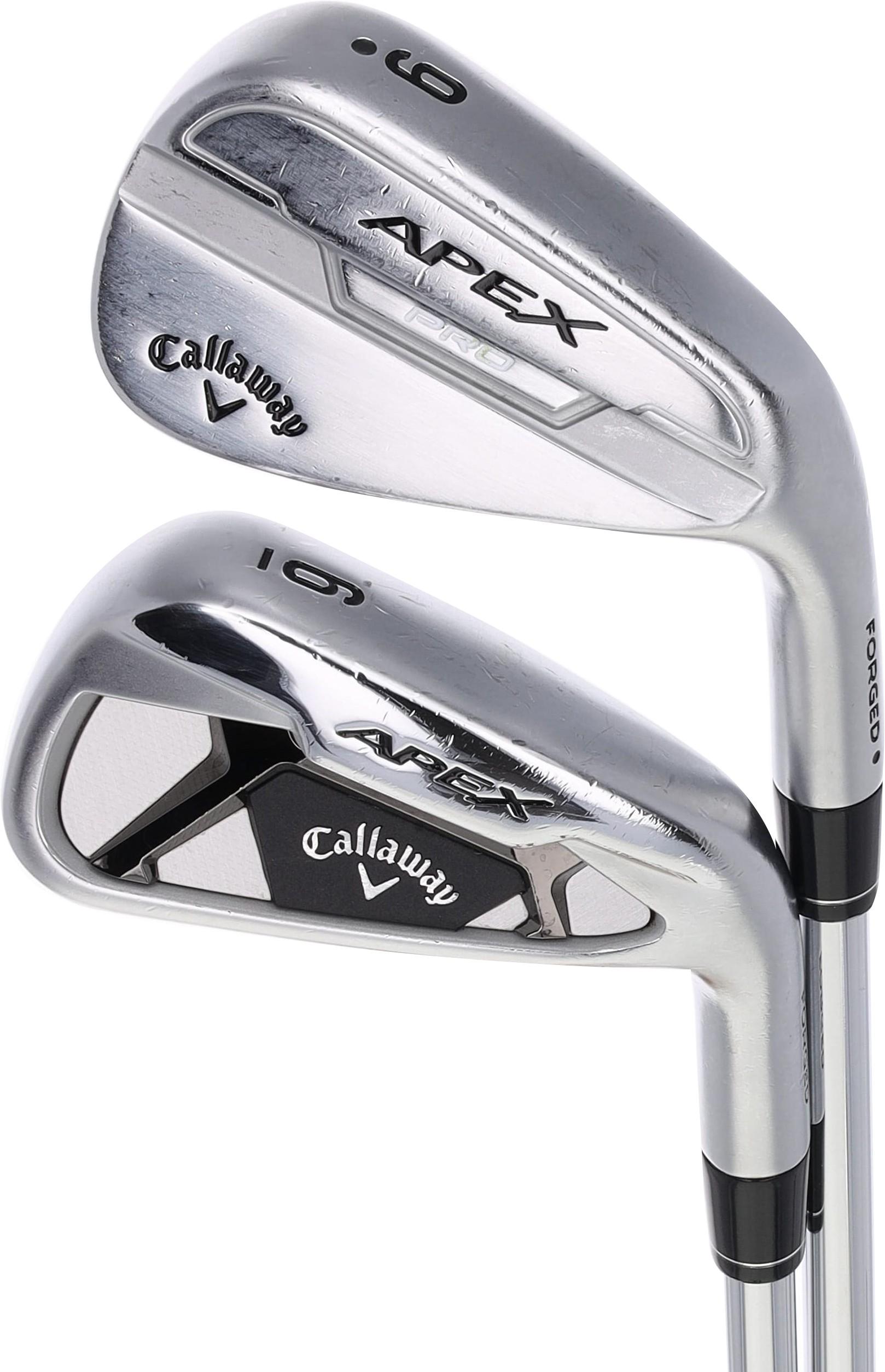 Callaway Apex 21 / Apex Pro 21 Combo - FST KBS Tour C-Taper Lite 115 Shaft - 5-PW - Right Handed - Extra Stiff Flex - Standard Length - Standard Lie Angle - Men - Acceptable