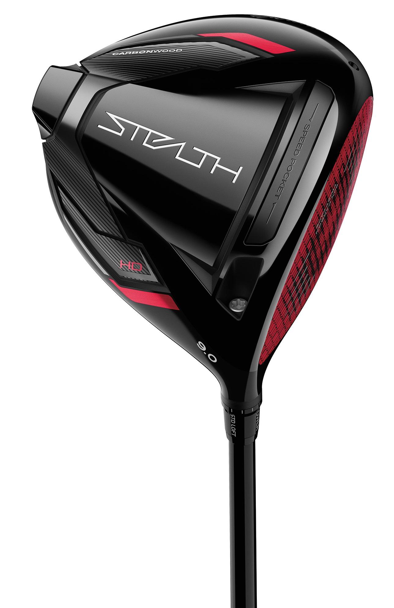 TaylorMade STEALTH HD Driver - Powerflex Shaft - Left Handed - Regular Flex - Standard Length - 10.5 Loft - Standard Lie Angle - Men - Good