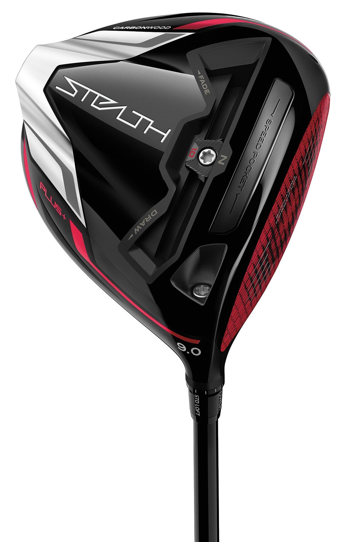 TaylorMade STEALTH PLUS Driver - Fujikura Ventus Red 5 Shaft - Right Handed - Senior Flex - Standard Length - 9 Loft - Standard Lie Angle - Men - Acceptable