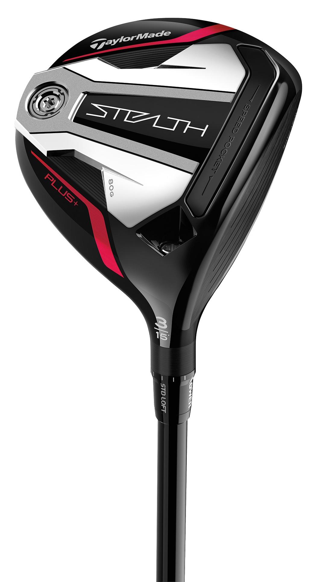 TaylorMade STEALTH PLUS Fairway Wood - Aldila Trinity 75 Shaft - 3 Wood - Left Handed - Senior Flex - Standard Length - 15 Loft - Standard Lie Angle - Men - Acceptable
