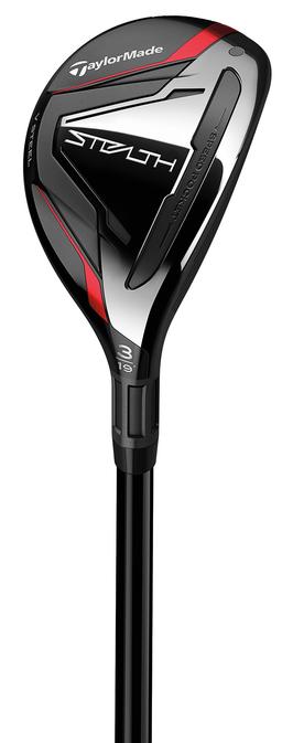 TaylorMade STEALTH Rescue Hybrid - Golf Club - Left Handed - 4H - 22° Loft - Regular Flex - Fujikura Ventus Red 6 Shaft - Men