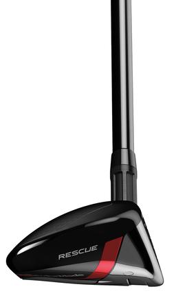 TaylorMade STEALTH Rescue Hybrid - Golf Club - Left Handed - 4H - 22° Loft - Regular Flex - Fujikura Ventus Red 6 Shaft - Men