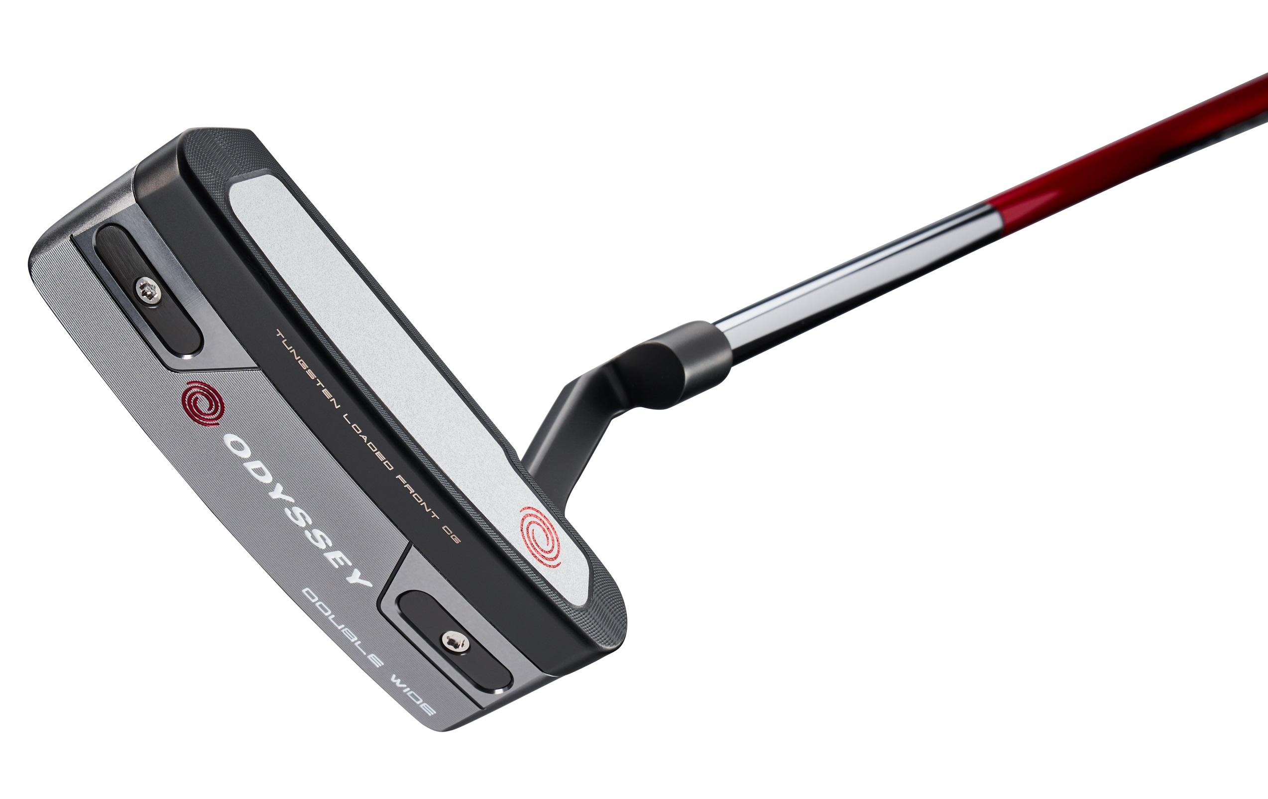 Odyssey Tri-Hot 5K Double Wide 22 Putter - Odyssey Stroke Lab Bi Shaft - Standard - Right Handed - Putterflex Flex - Standard Length - Standard Lie Angle - Men - Good