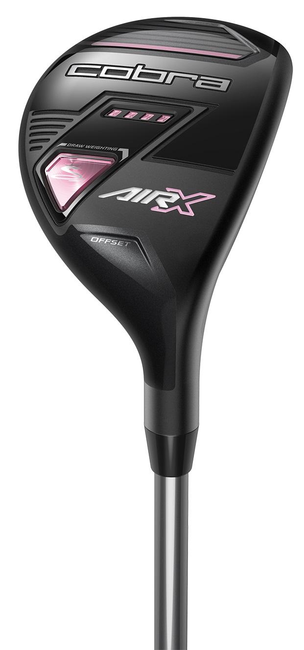 Cobra AIR-X Black/Pink Hybrid Women - Cobra Ultralite 45 Shaft - 6H - Right Handed - Ladies Flex - Standard Length - 29 Loft - Standard Lie Angle - Woman - Premium