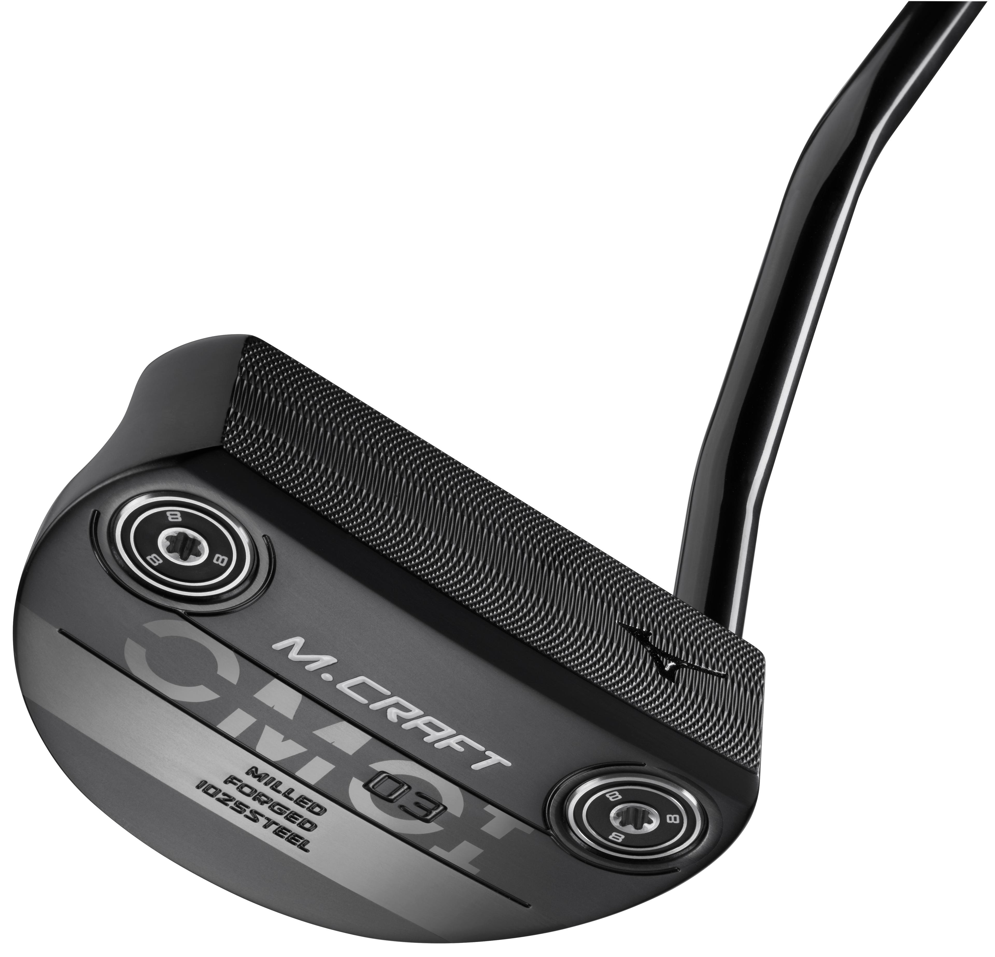 Mizuno OMOI 03 Black ION Putter - No Label Shaft - Standard - Right Handed - Putterflex Flex - Standard Length - Standard Lie Angle - Men - Good