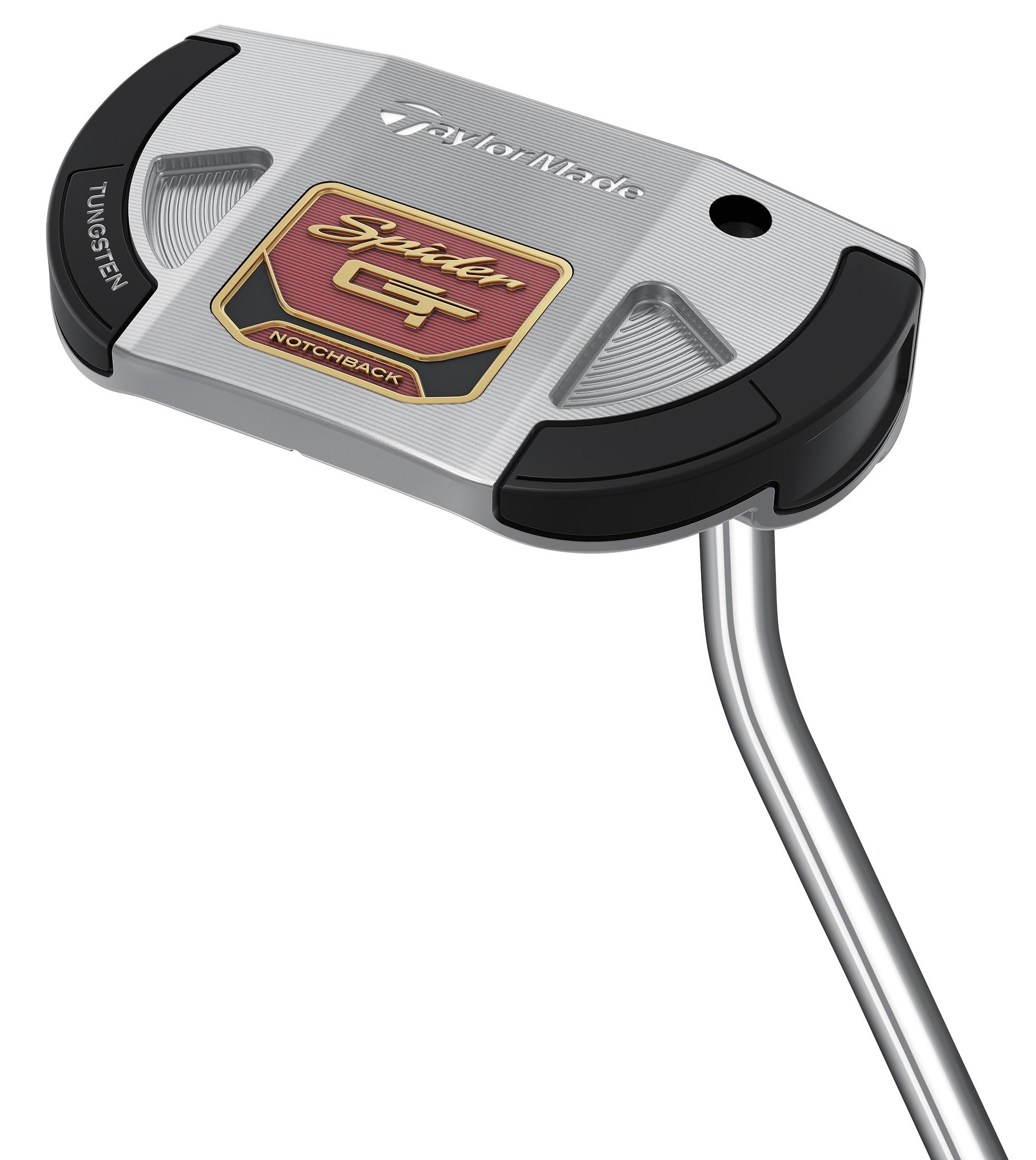 TaylorMade Spider GT Notchback SB Putter - TaylorMade Fluted Feel Shaft - Standard - Left Handed - Putterflex Flex - Standard Length - Standard Lie Angle - Men - Acceptable
