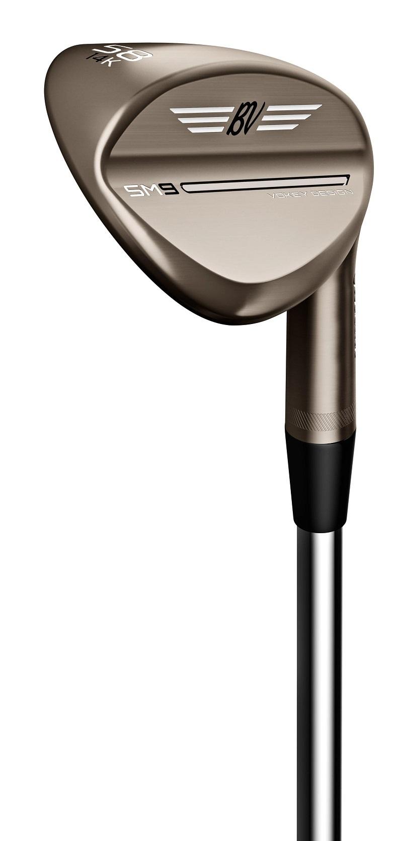 Titleist Vokey SM9 Brushed Steel K Grind Wedge - True Temper Dynamic Gold Tour Issue S400 Shaft - Lob Wedge - Right Handed - Stiff Flex - Standard Length - 58 Loft - Standard Lie Angle - Men - Good
