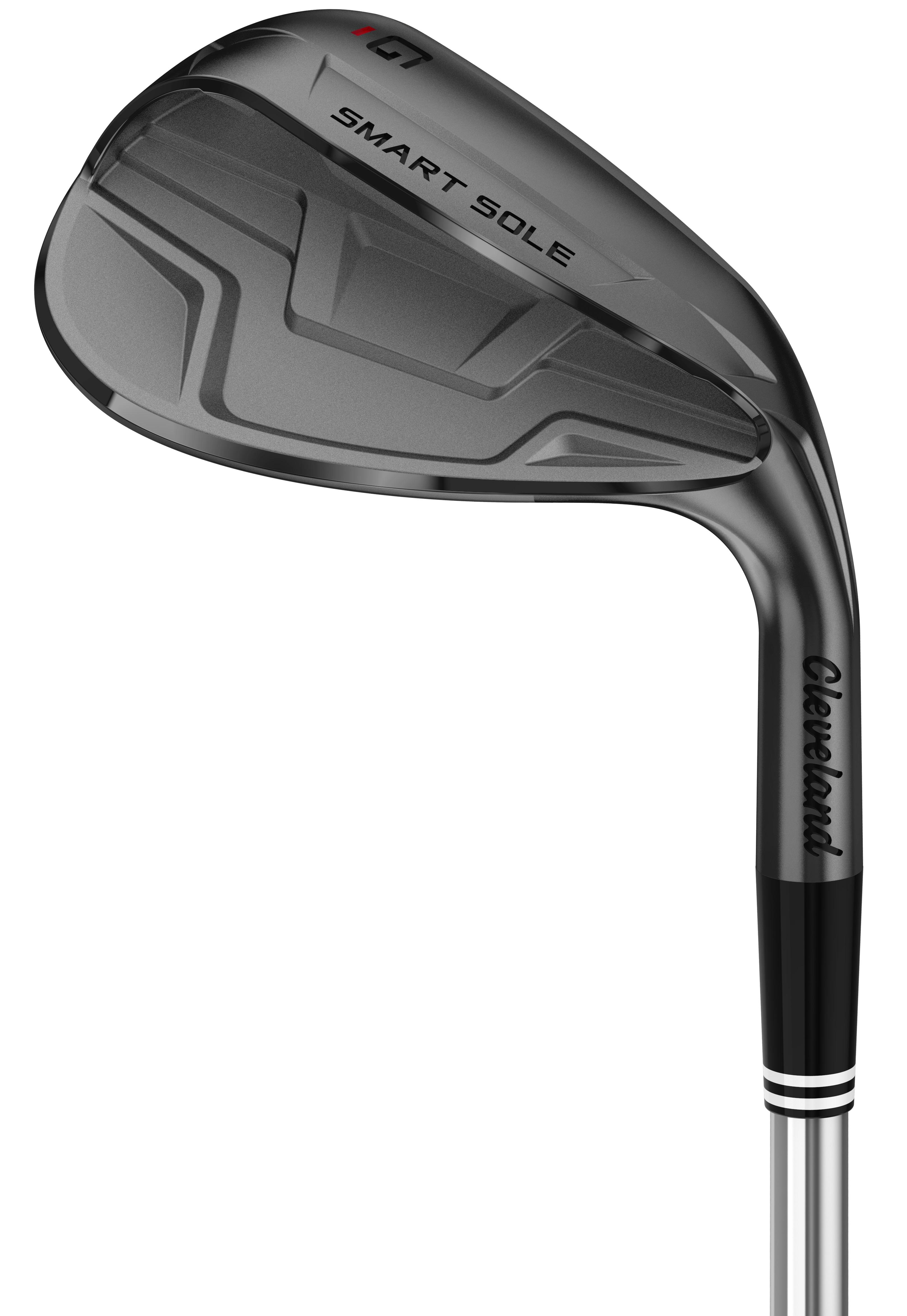 Cleveland Smart Sole 4.0 Black Satin G Wedge - Cleveland SMART SOLE Shaft - Gap Wedge - Left Handed - Wedgeflex Flex - Standard Length - 50 Loft - Standard Lie Angle - Men - Good