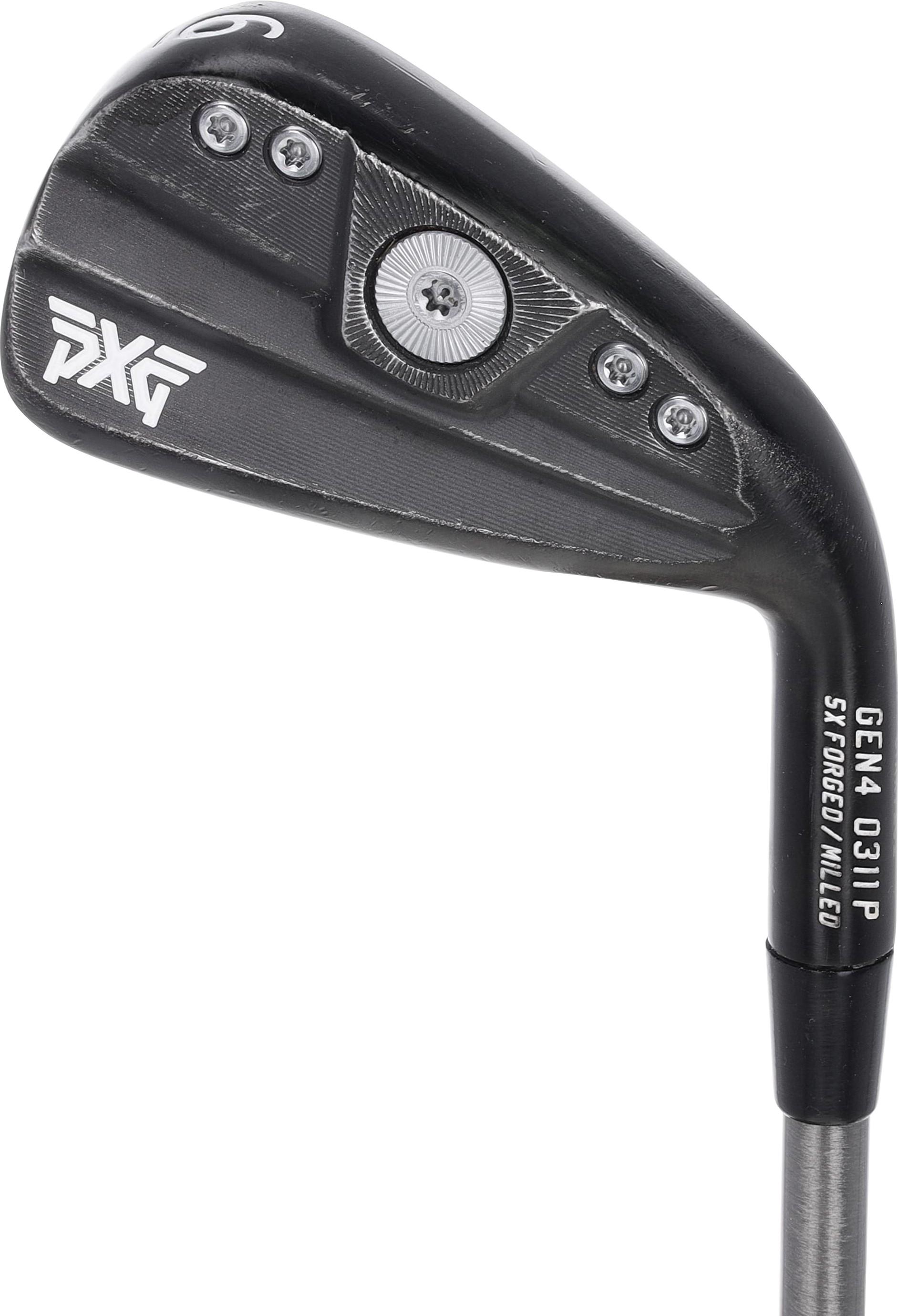 PXG 0311P Gen 4 Xtreme Dark Iron Set - No Label Shaft - 4 - Right Handed - Regular Flex - Standard Length - Standard Lie Angle - Men - Good