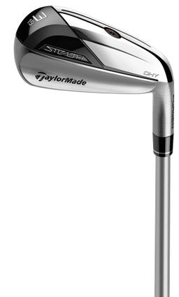 TaylorMade STEALTH DHY Hybrid - Golf Club - Left Handed - 4H - 22° Loft - Regular Flex - Aldila Ascent Black 65 Shaft - Men