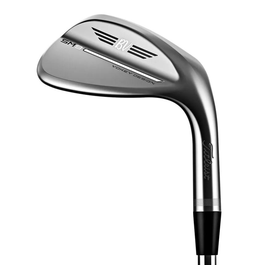 Titleist Vokey SM9 Raw F Grind Wedge - True Temper Dynamic Gold Tour Issue S400 Shaft - Sand Wedge - Right Handed - Stiff Flex - Standard Length - 54 Loft - Standard Lie Angle - Men - Acceptable