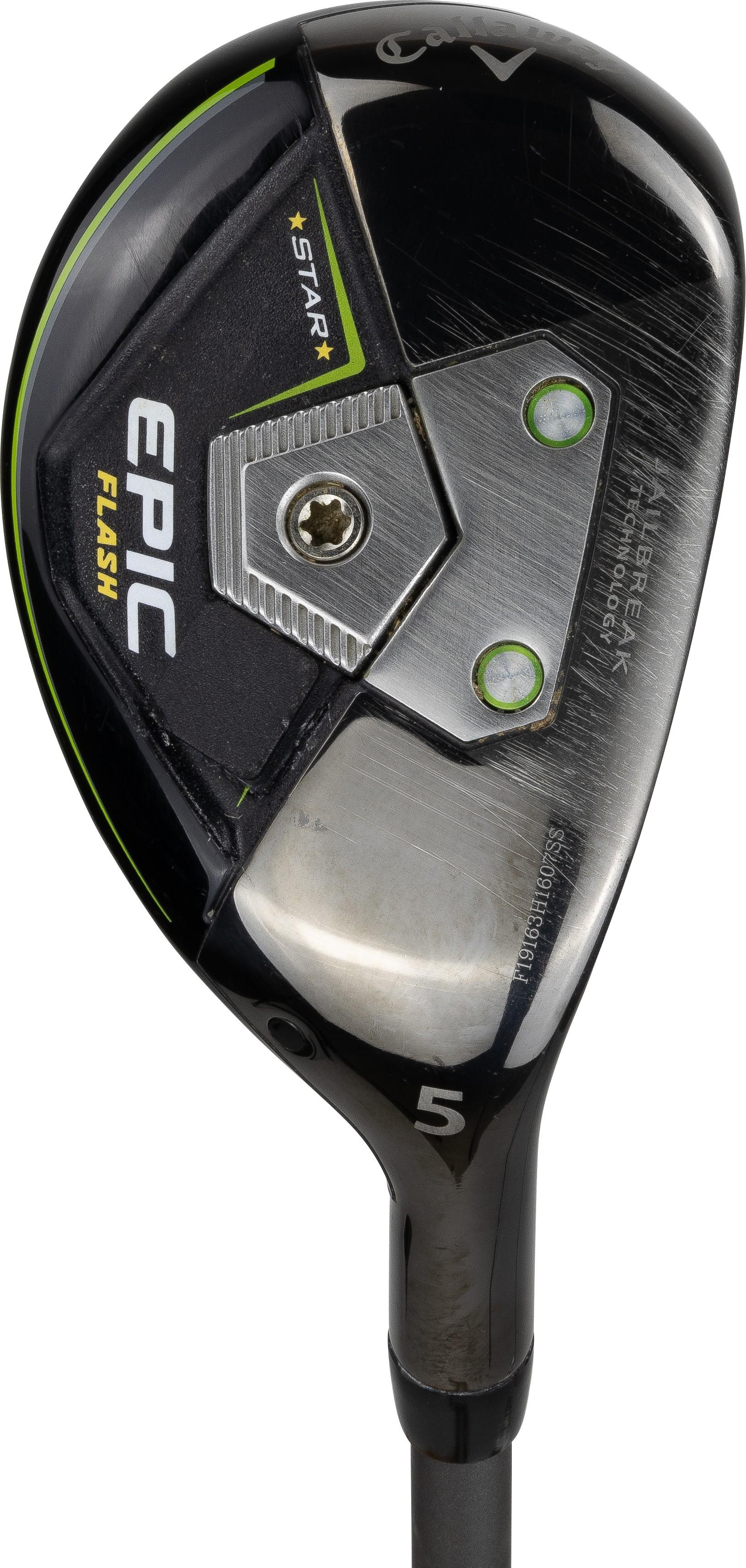 Callaway Epic Flash Star JDM Hybrid - Callaway Fujikura Speeder Evolution Shaft - 4H - Right Handed - Stiff Flex - Standard Length - 20 Loft - Standard Lie Angle - Men - Good