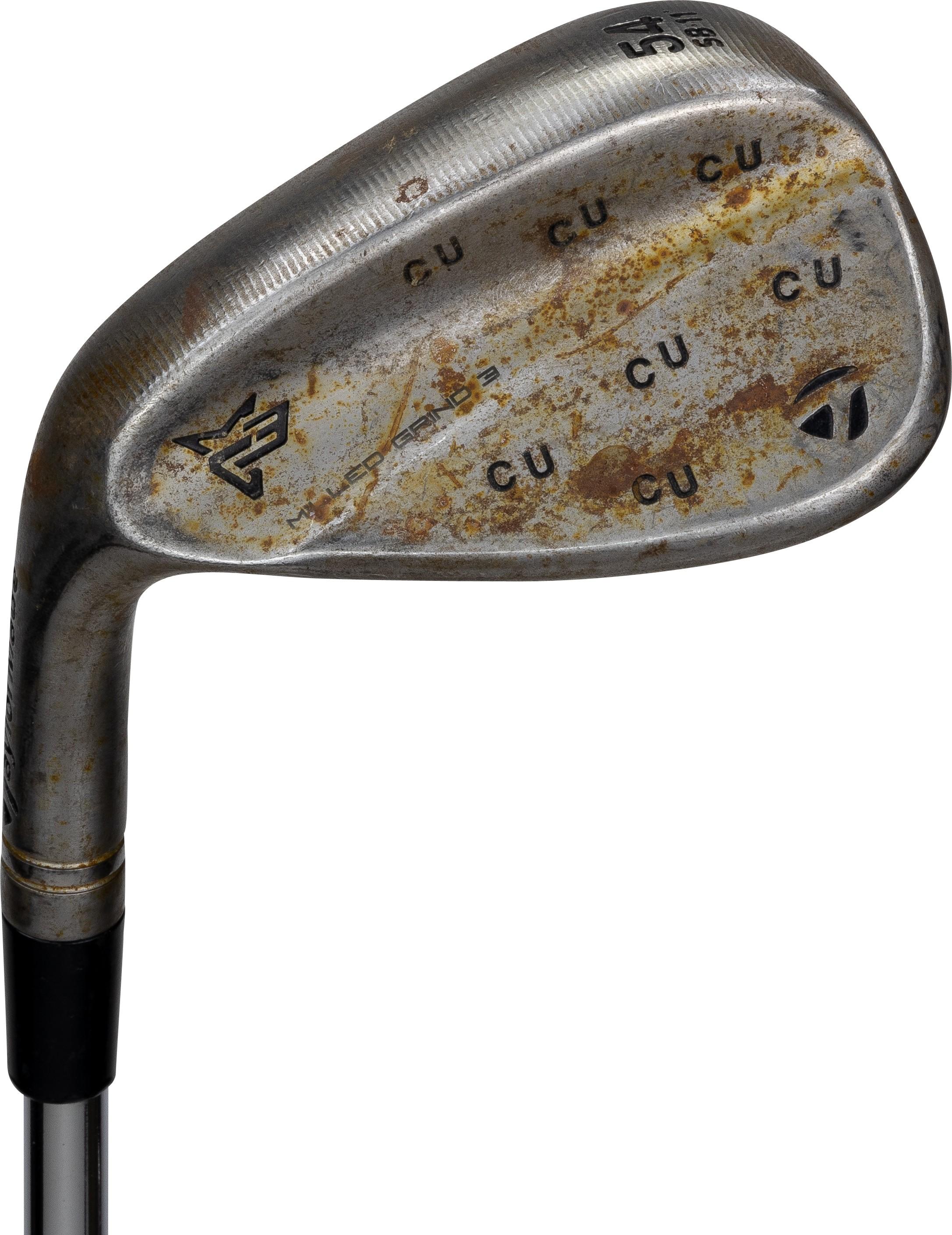 TaylorMade MG3 Raw Wedge - True Temper Dynamic Gold Tour Issue S400 Shaft - Gap Wedge - Right Handed - Stiff Flex - Standard Length - 52 Loft - Standard Lie Angle - Men - Good