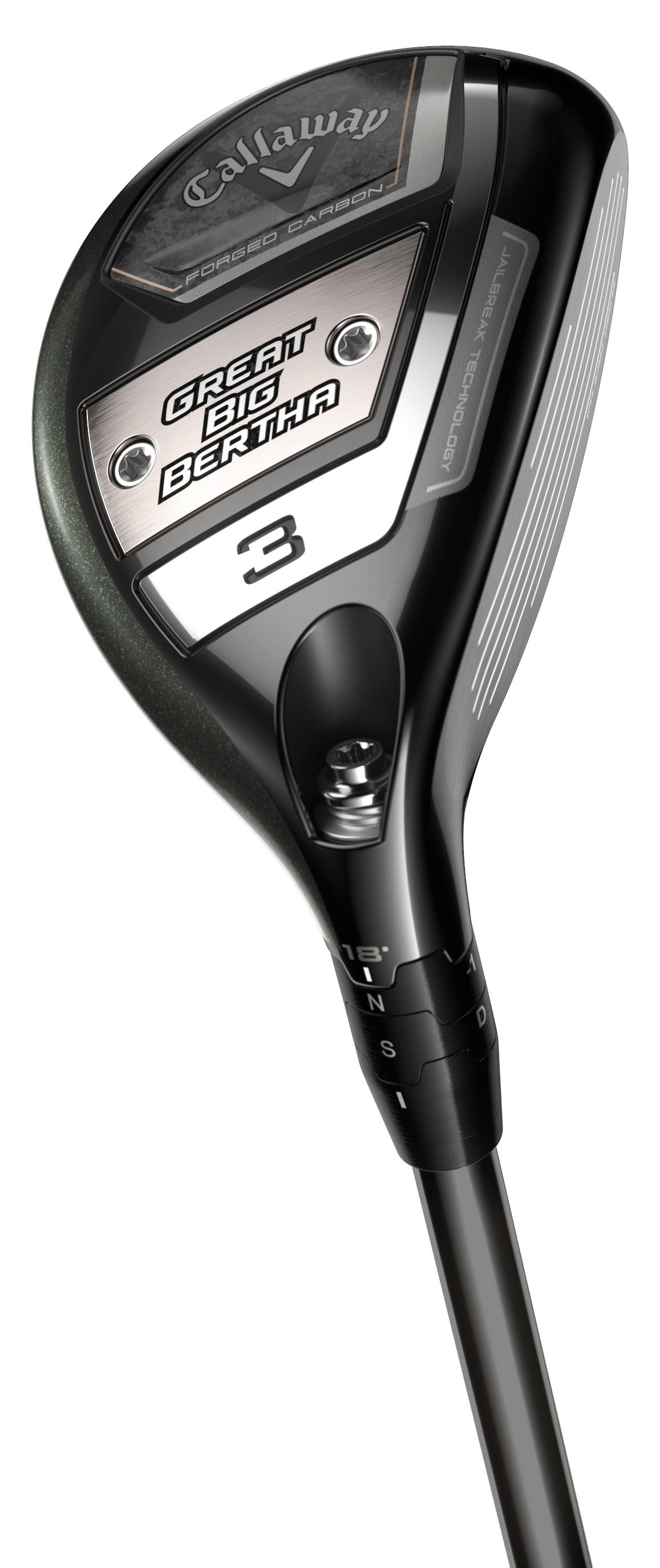 Callaway Great Big Bertha 23 Hybrid - NV Black 65 Shaft - 4H - Right Handed - Regular Flex - Standard Length - 20 Loft - Standard Lie Angle - Men - Good