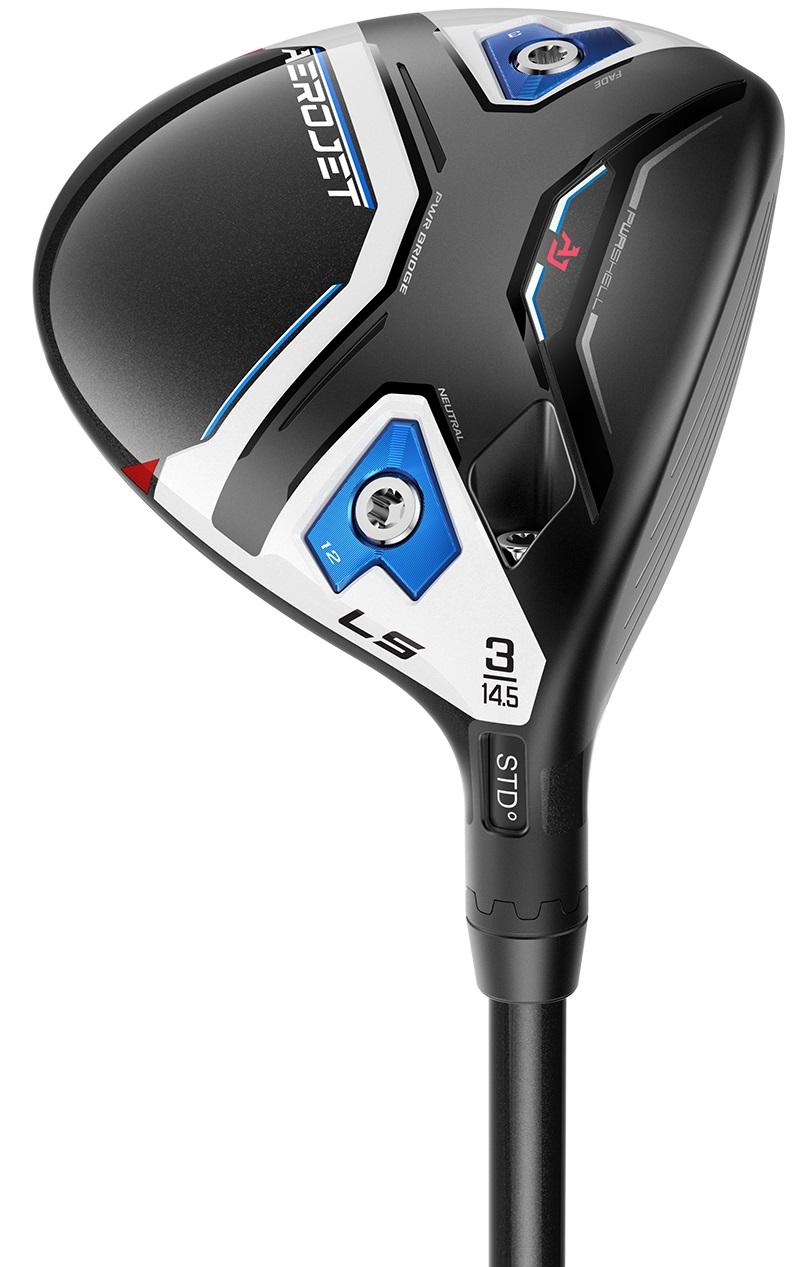 Cobra AeroJet LS Fairway Wood - Mitsubishi Chemical Tensei CK Blue 70 Shaft - 3 Wood - Left Handed - Stiff Flex - Standard Length - 14.5 Loft - Standard Lie Angle - Men - Acceptable