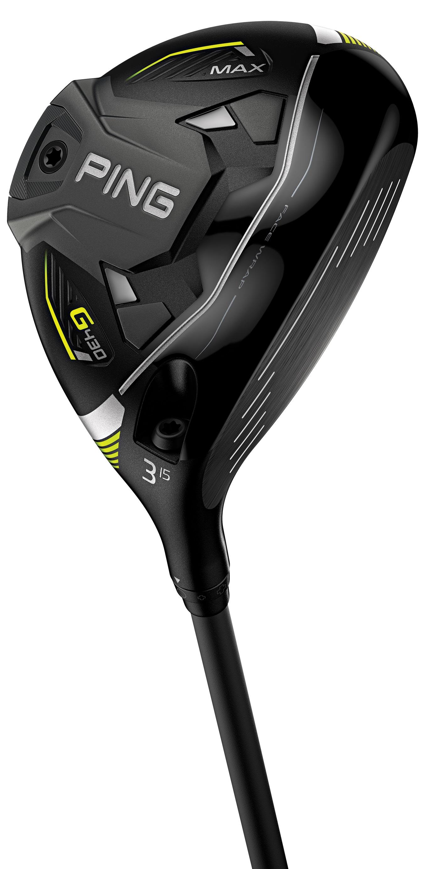 Ping G430 MAX Fairway Wood - Ping Alta CB Black 65 Shaft - 3 Wood - Right Handed - Regular Flex - Standard Length - 15 Loft - Standard Lie Angle - Men - Good