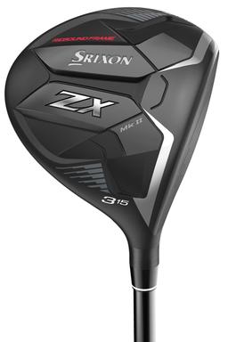 Srixon ZX MKII Fairway Wood - Golf Club - Left Handed - 3 Wood - 15° Loft - Stiff Flex - Project X HZRDUS Gen 4 Black 60 Shaft - Men
