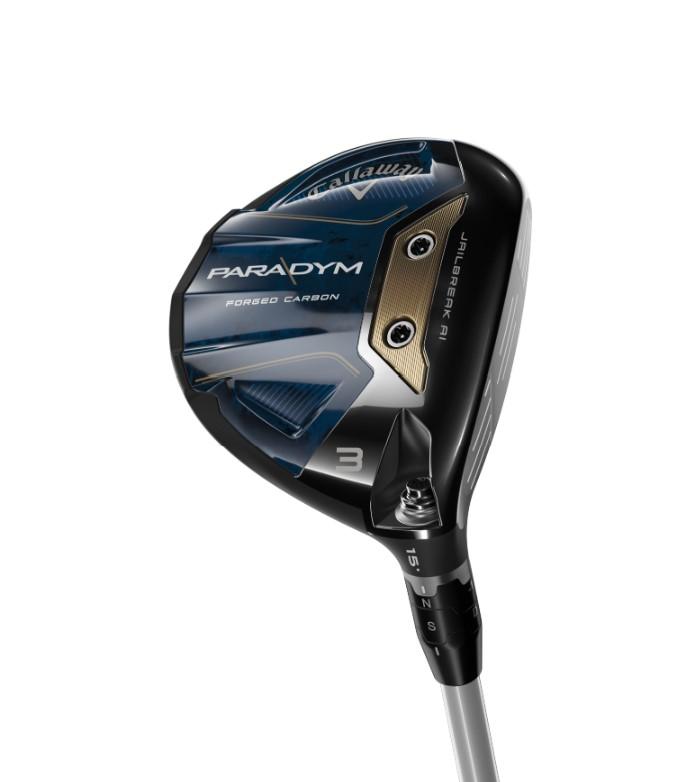 Callaway Paradym Fairway Wood - FST KBS TD 50 Shaft - 3HL Wood - Right Handed - Regular Flex - Standard Length - 16.5 Loft - Standard Lie Angle - Men - Excellent