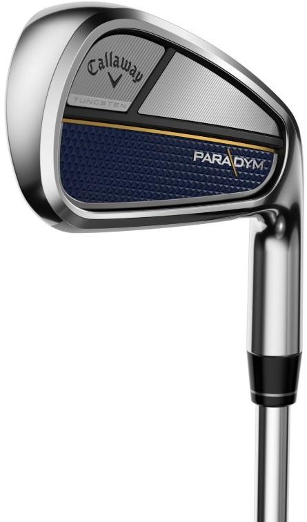 Callaway Paradym Iron Set - Aerotech SteelFiber i95 Shaft - 5 - Right Handed - Regular Flex - Standard Length - Standard Lie Angle - Men - Excellent