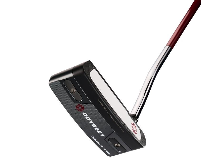 Odyssey Tri-Hot 5K Double Wide DB Putter - Odyssey Stroke Lab 3GEN Red Shaft - Standard - Right Handed - Putterflex Flex - Standard Length - Standard Lie Angle - Men - Excellent