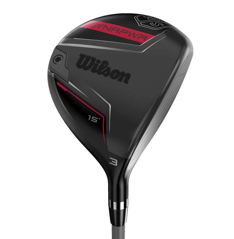 Wilson DynaPower Fairway Wood - Project X HZRDUS Smoke Red RDX 60 Shaft - 3 Wood - Left Handed - Regular Flex - Standard Length - 15 Loft - Standard Lie Angle - Men - Acceptable