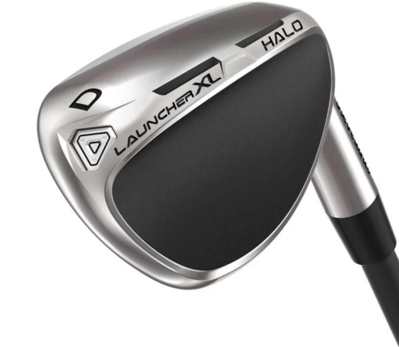 Cleveland Launcher XL Halo Wedge - True Temper XP 90 S300 Shaft - Gap Wedge - Left Handed - Stiff Flex - Standard Length - 49.5 Loft - Standard Lie Angle - Men - Premium