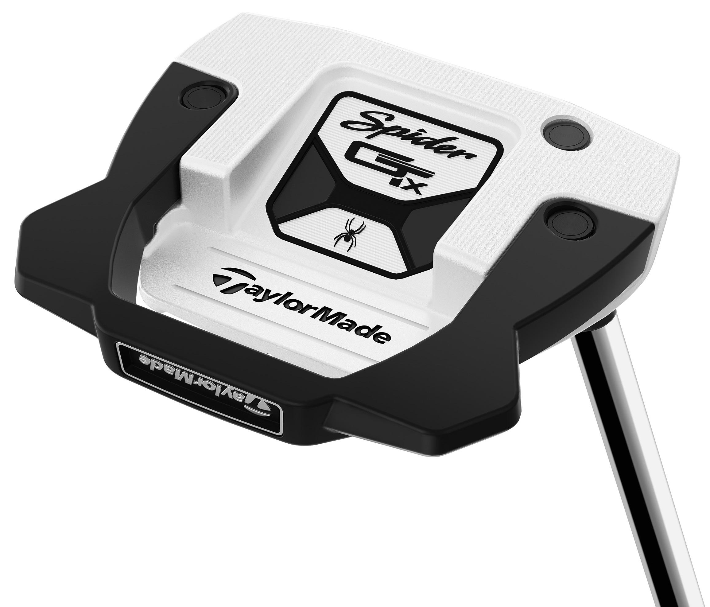 TaylorMade Spider GTX White #3 Putter - KBS Putter 120 Shaft - Standard - Right Handed - Putterflex Flex - Standard Length - Standard Lie Angle - Men - Acceptable