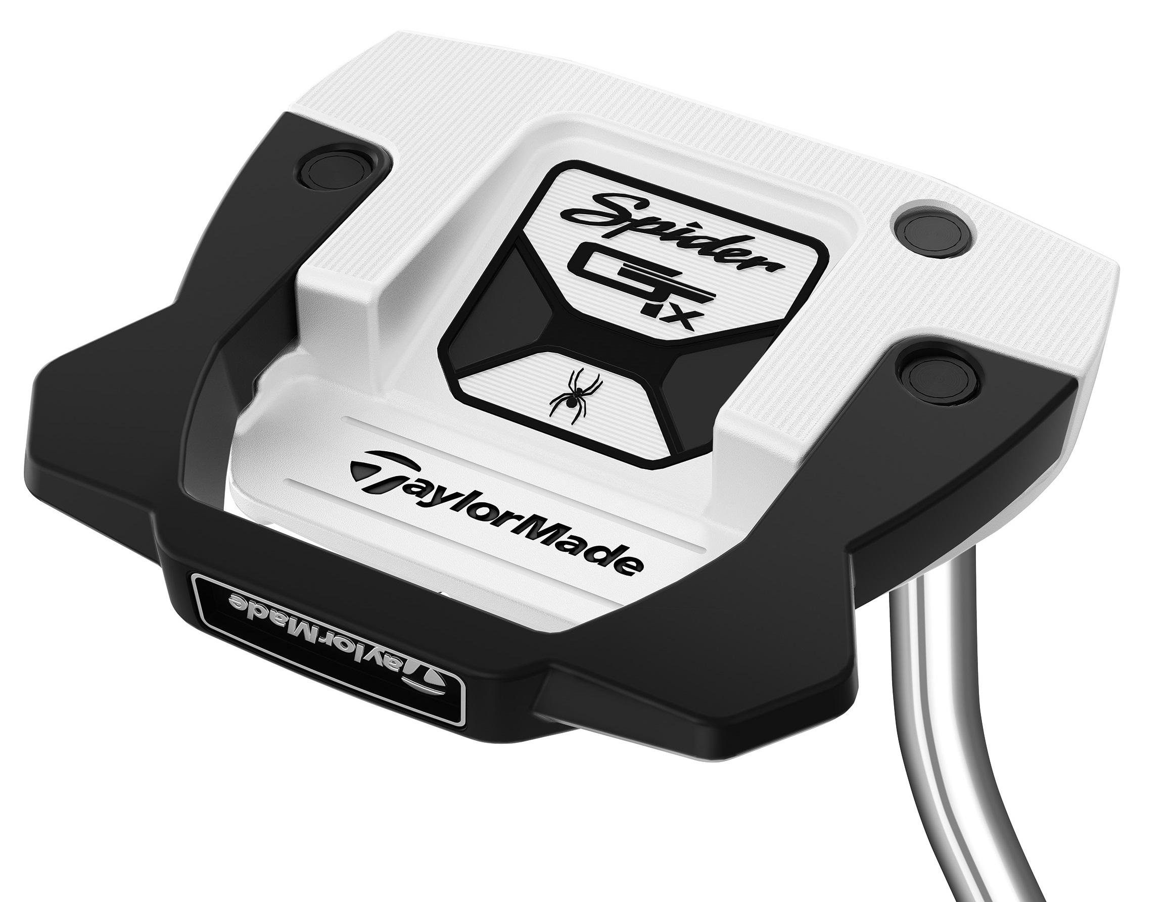 TaylorMade Spider GTX White SB Putter - KBS Putter 120 Shaft - Standard - Left Handed - Putterflex Flex - Standard Length - Standard Lie Angle - Men - Good